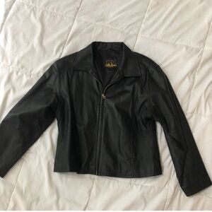 Women’s Leather Coat Jacket Size XL